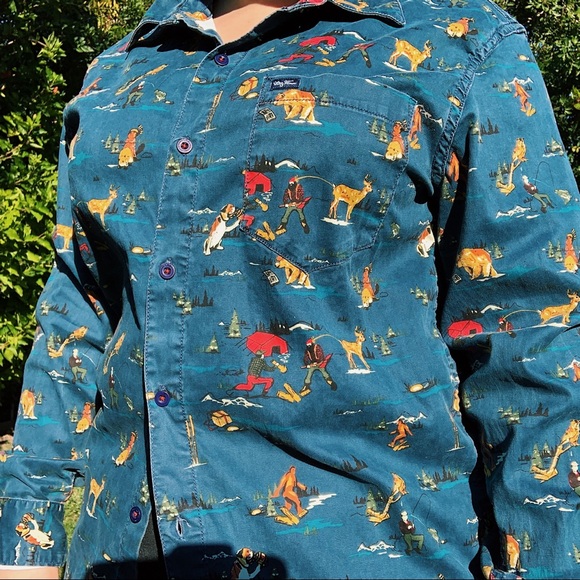 forest button down - Picture 3 of 7